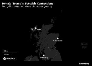 Trump Opens Golf Course During Not So Private Scottish Visit