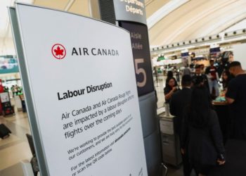 Air Canada cabin staff go on strike, grounding hundreds of flights