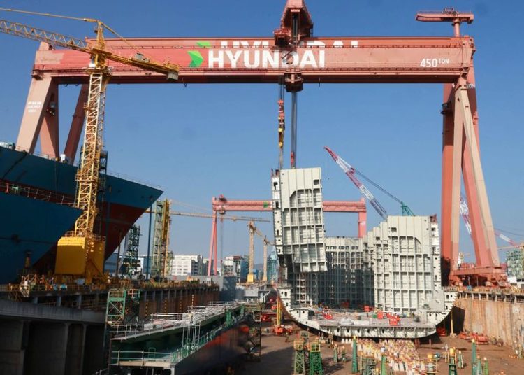 HD Hyundai Heavy, Huntington Ingalls to jointly build U.S. navy auxiliary ships