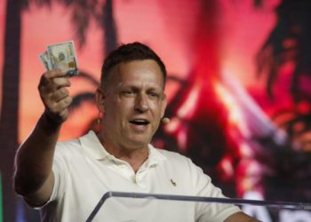 Peter Thiel says he warned Elon Musk to ditch donating to The Giving Pledge because Bill Gates will give his wealth away ‘to left-wing nonprofits’