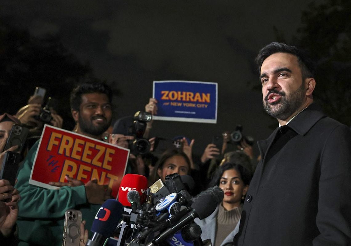 Some CEOs have vowed to revolt against a Zohran Mamdani win. Jamie Dimon says he’ll ‘call him and offer my help’